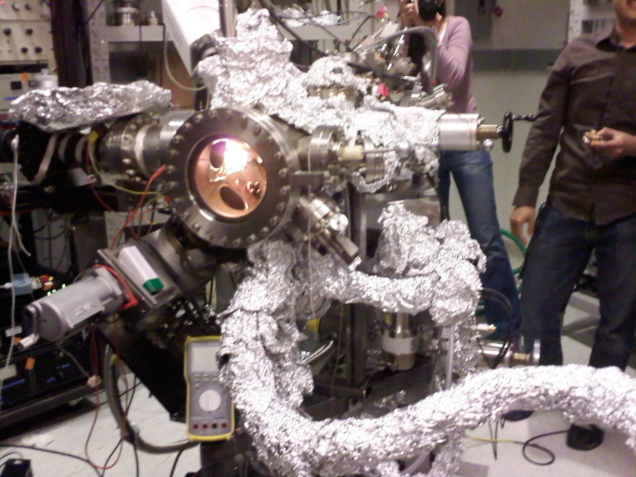 a scanning tunneling microscope (STM)