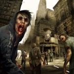 Zombies rampaging the city
